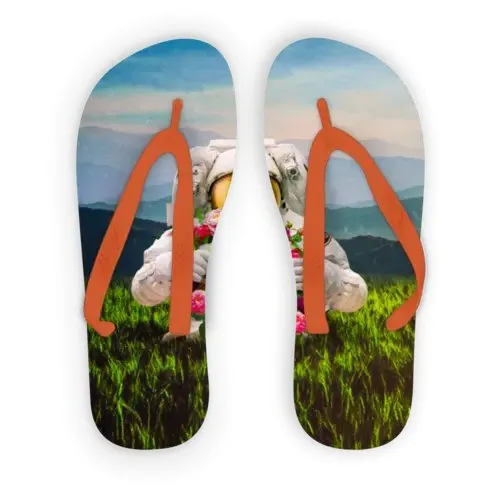 Adult Flip Flops with Customizable Design - Comfortable & Durable Sandals | Sizes S, M, L | Ideal for Swim Lessons, Weddings, and Events