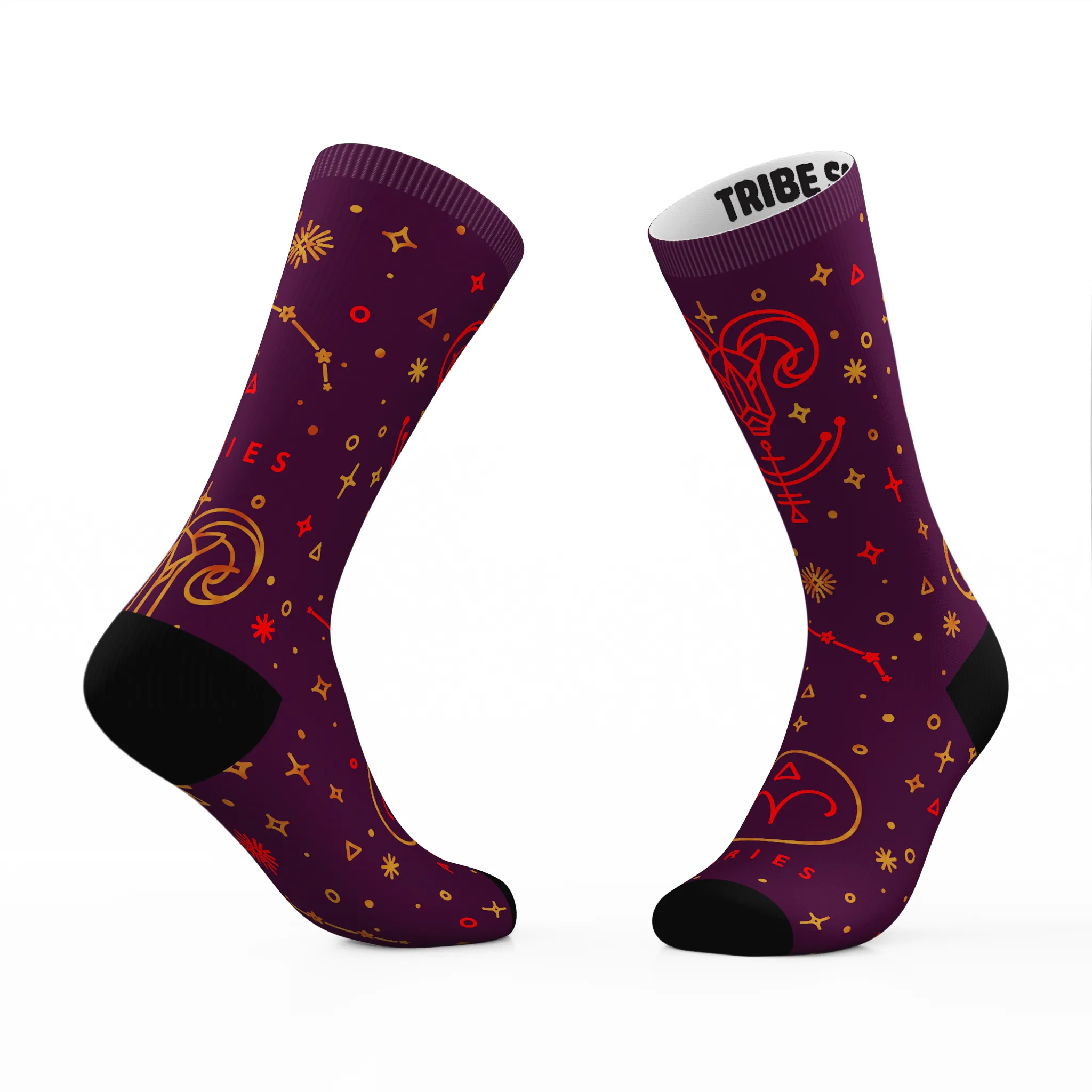 Aries Zodiac Socks