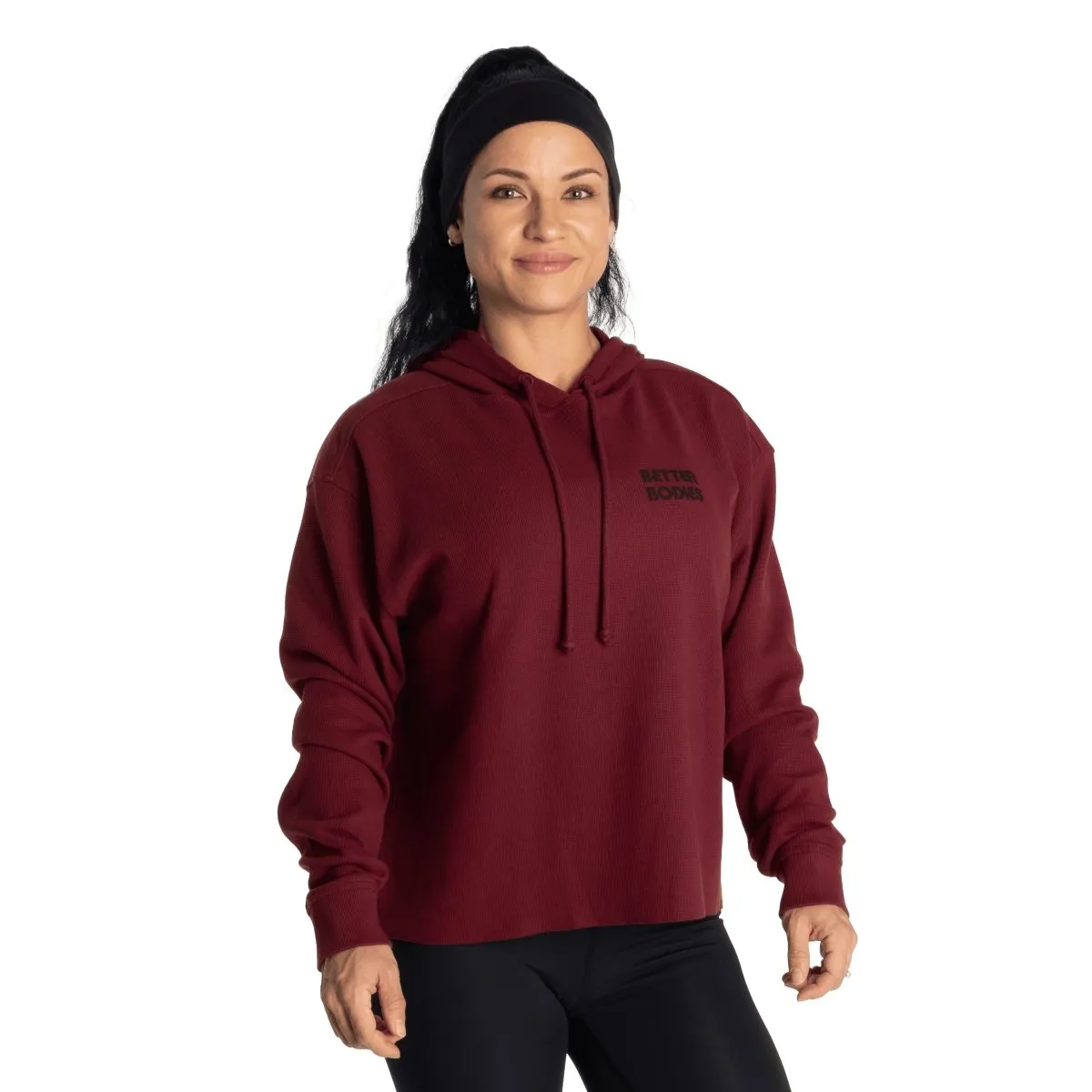 Better Bodies Empowered Thermal Sweater - Maroon