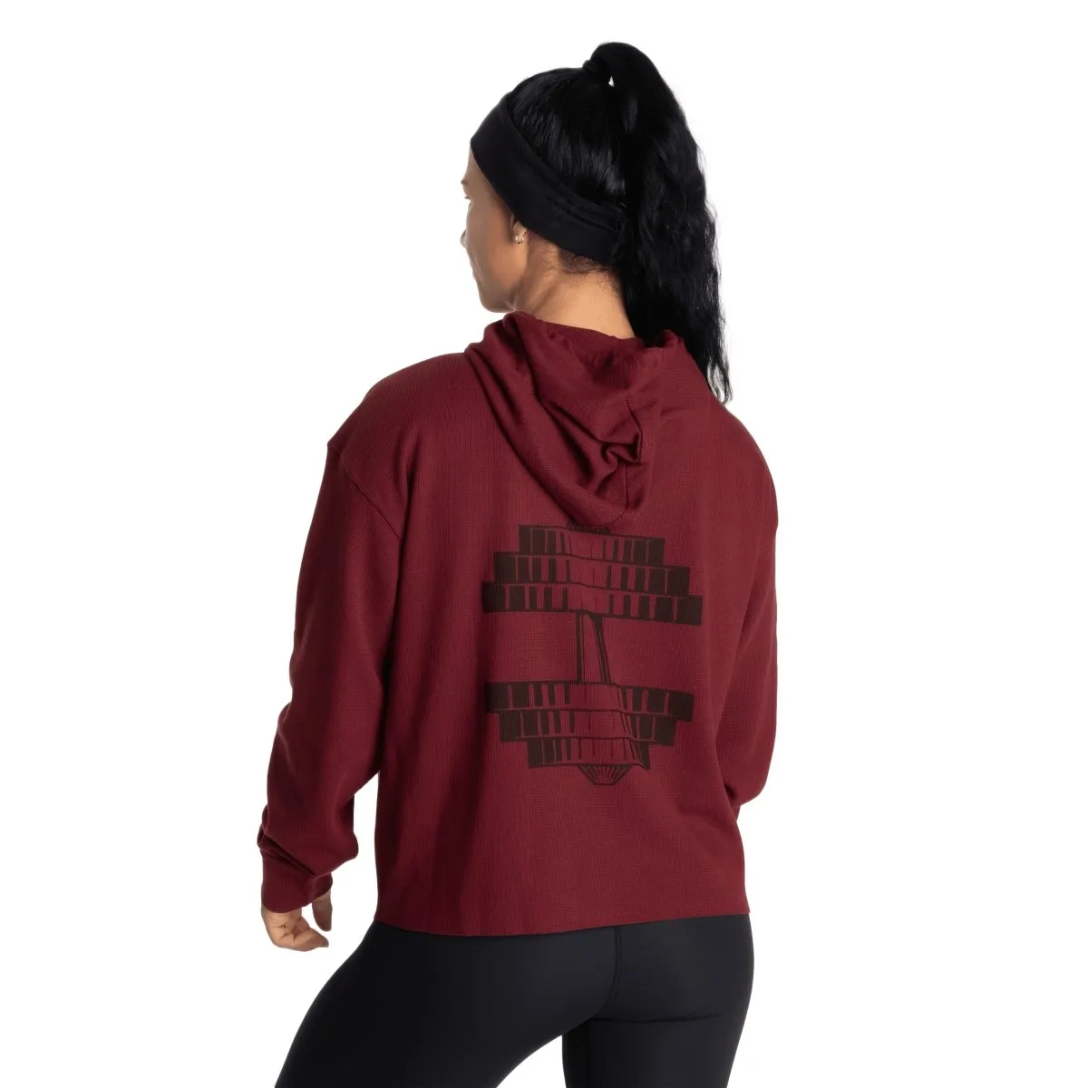 Better Bodies Empowered Thermal Sweater - Maroon