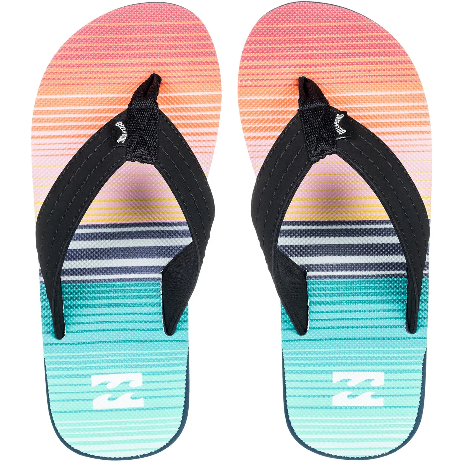 Billabong Kids All Day Theme Flip Flops