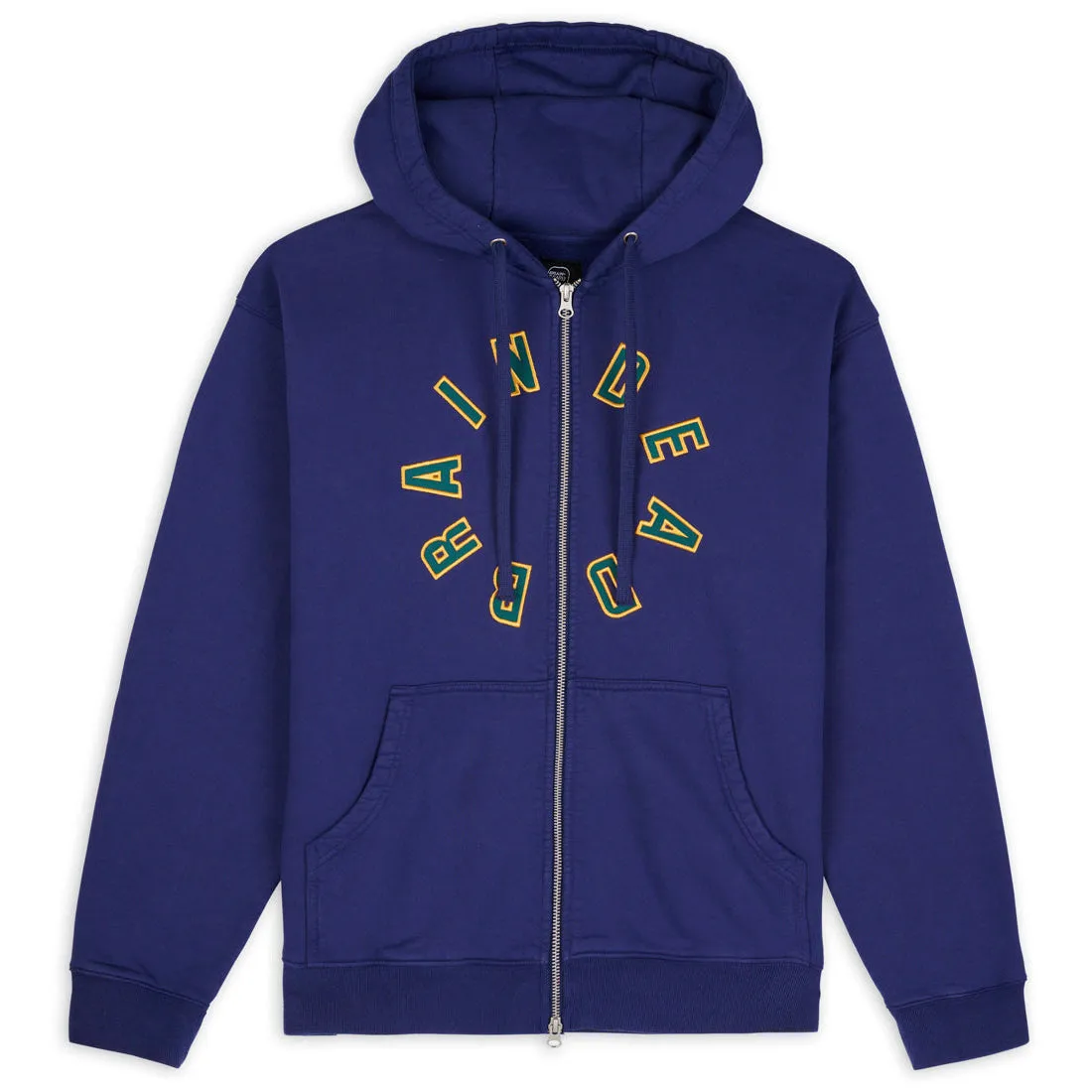 Brain Dead Collegiate Zip Up Hoodie