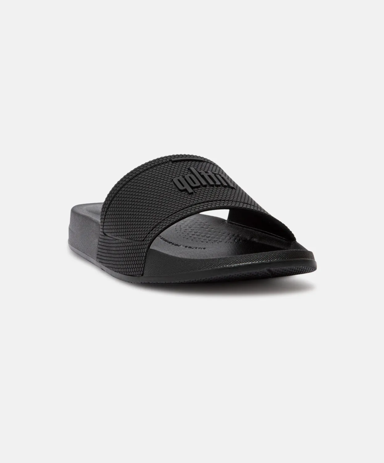 FitFlop iQushion All Black Mens Slides