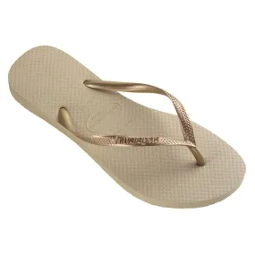 Havaianas Girl's Slim Grey/Gold