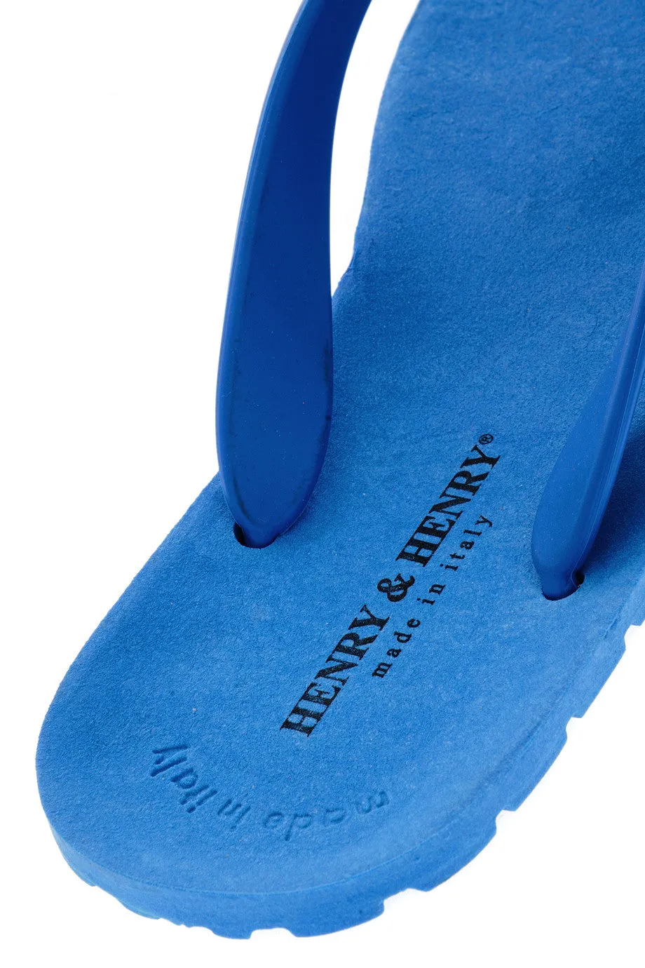 HENRY & HENRY FLIPPER Blue Flip Flops