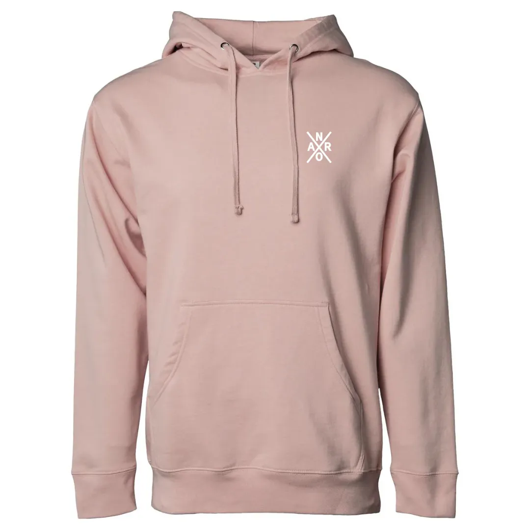 Hoodie unisexe - Dusty pink