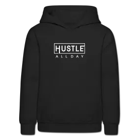 Hustle All Day Youth Hoodie