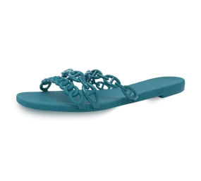 Jelly Chain Beach Sandals Flip Flops