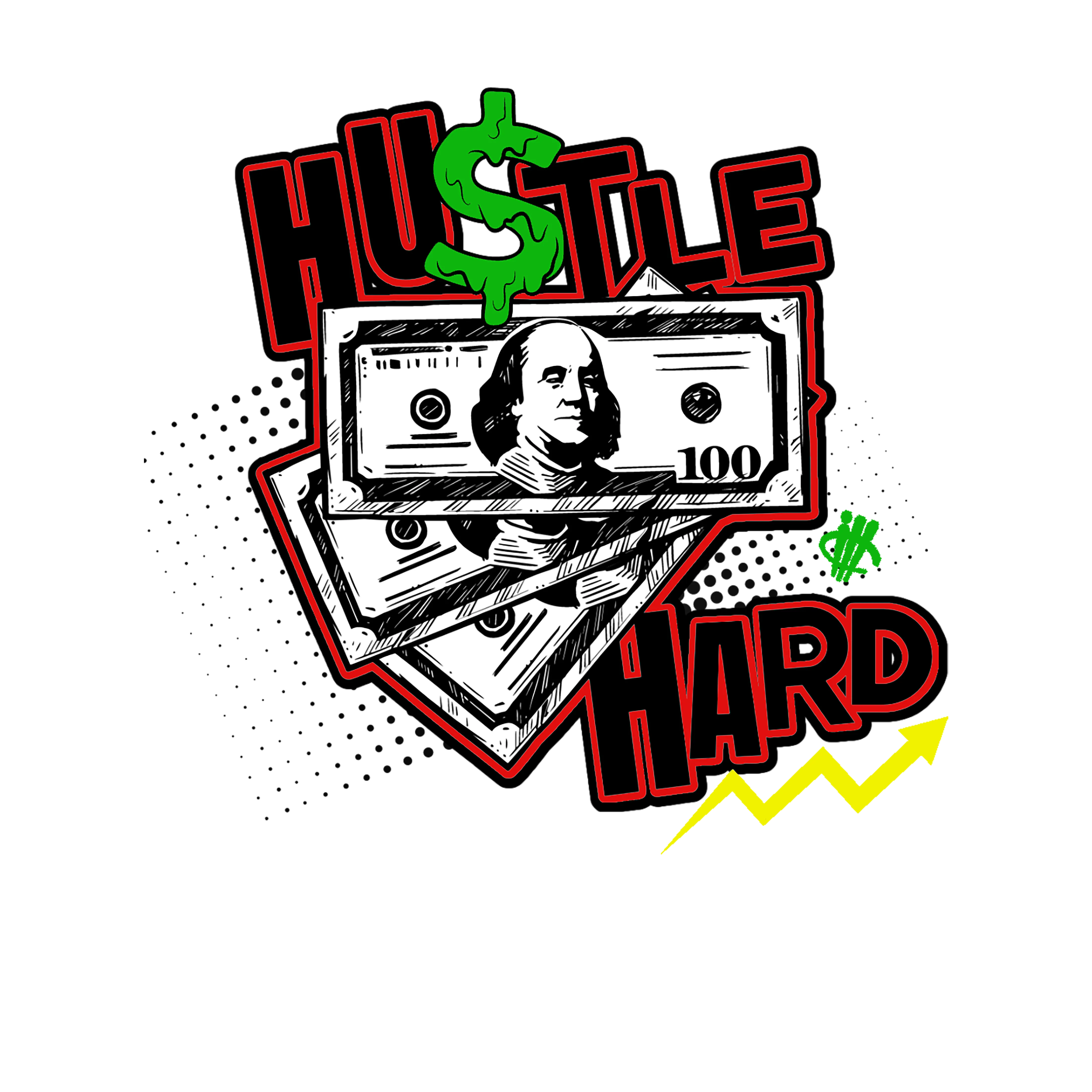 Jordan 13 "Playoffs" Black T-Shirt (HUSTLE HARD $)