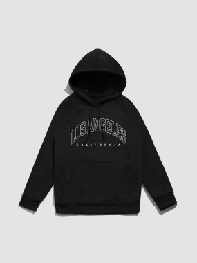 Los Angeles Letter Graphic Hoodies