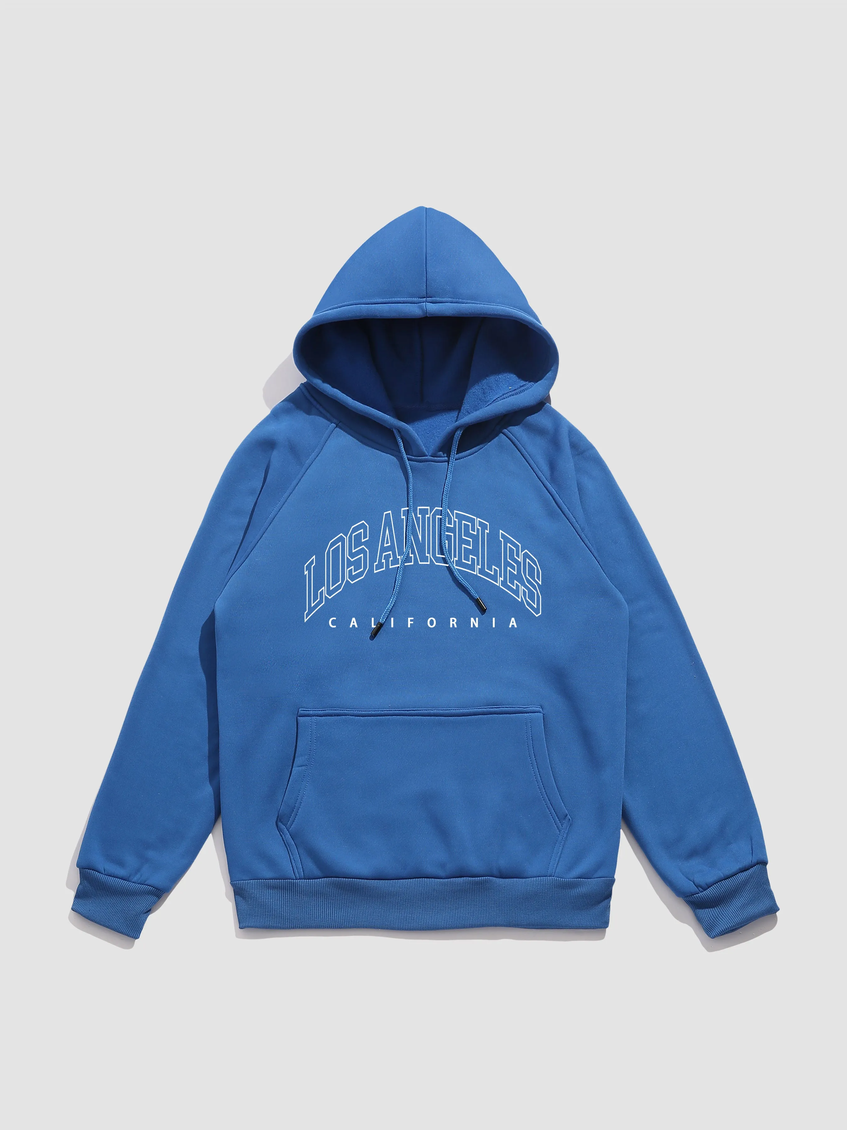 Los Angeles Letter Graphic Hoodies