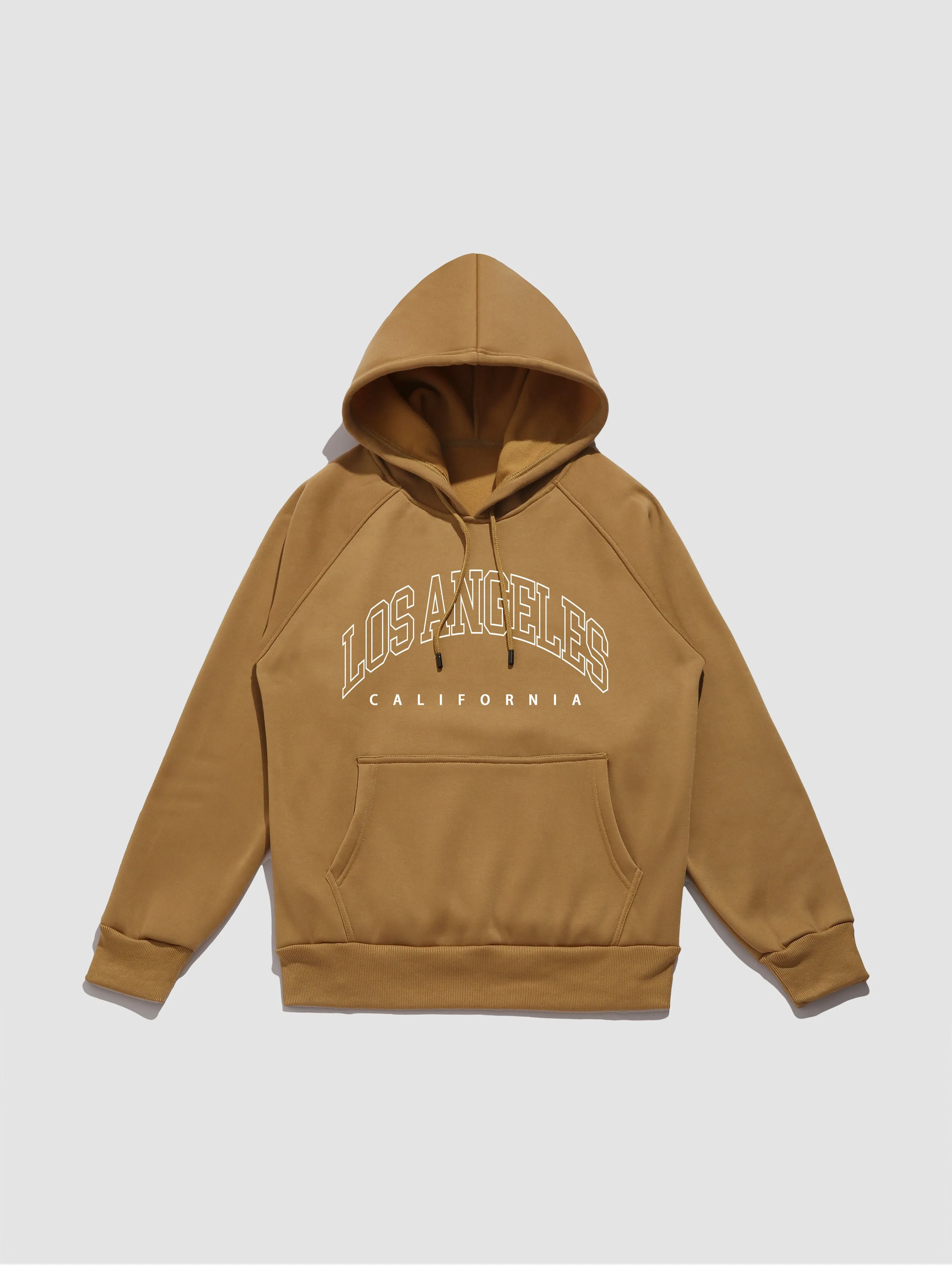 Los Angeles Letter Graphic Hoodies