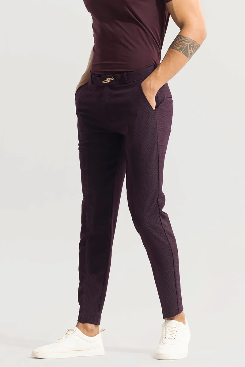 Masonry Burgundy Trouser