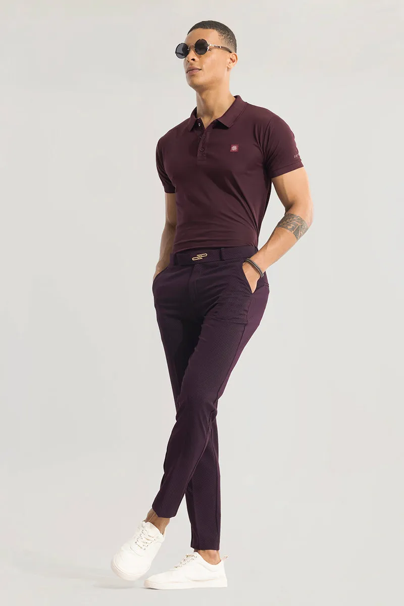 Masonry Burgundy Trouser