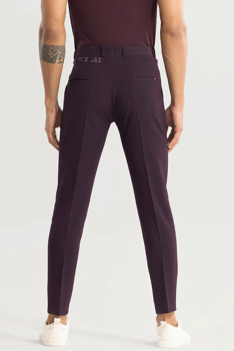 Masonry Burgundy Trouser