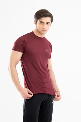 Nike Mehroon Dry-Fit Tee