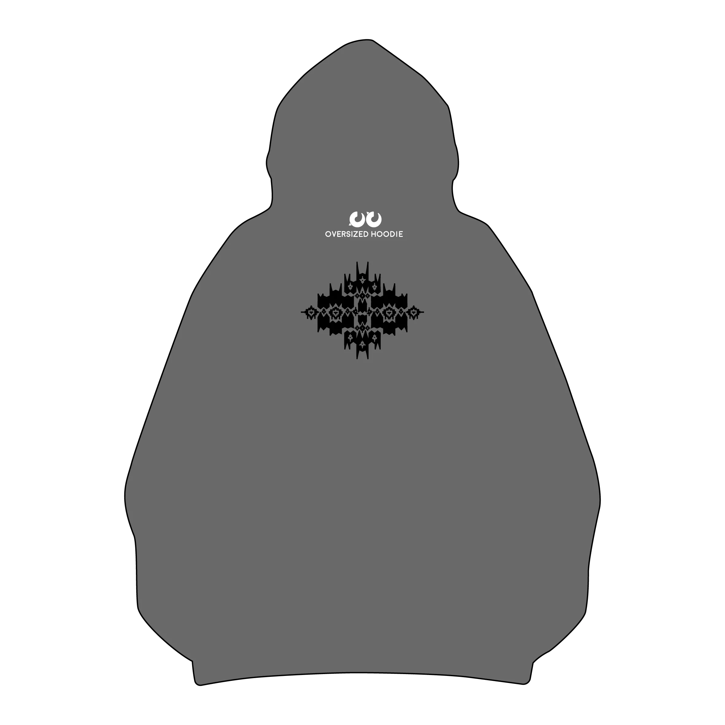 Pixel Pattern (Oversized Hoodie)