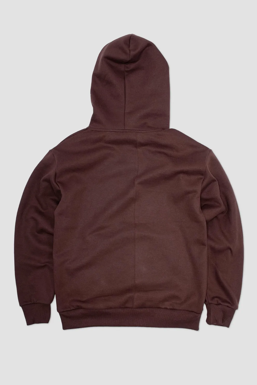 Polera Hoodies Flawor Marron