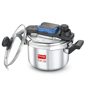 Prestige Svachh FLIP-ONSS Pressure Cooker 22 cm-5 L with Glass Lid