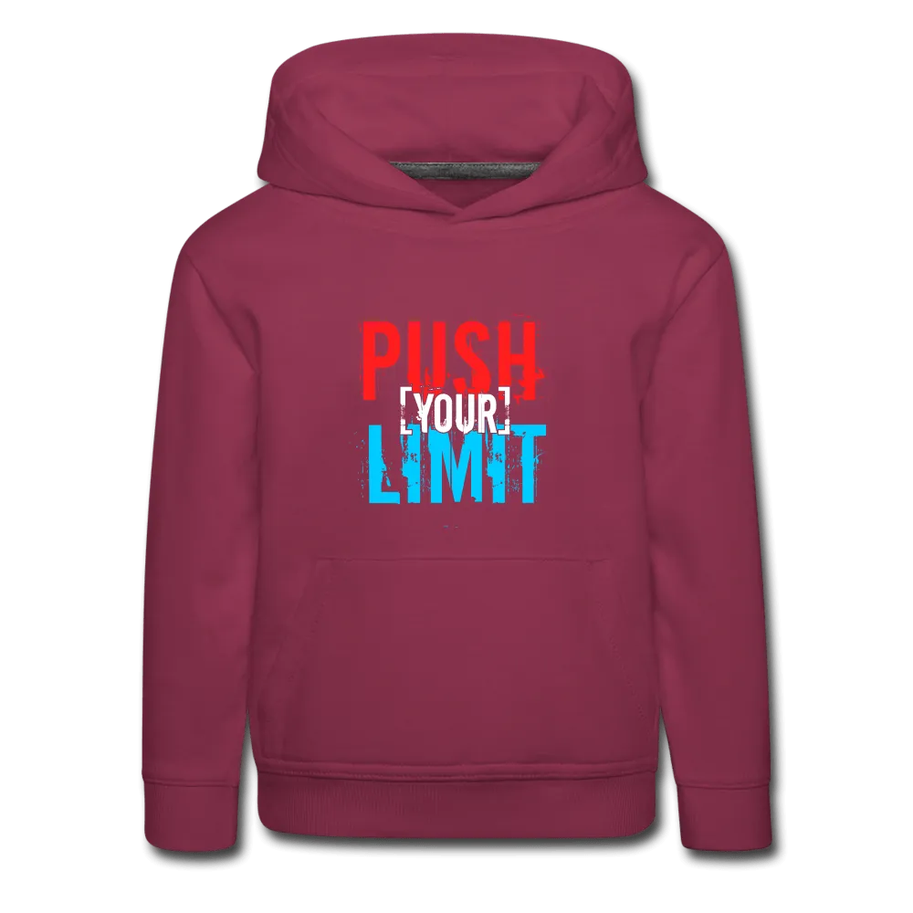 Push Your Limit Kids‘ Premium Hoodie