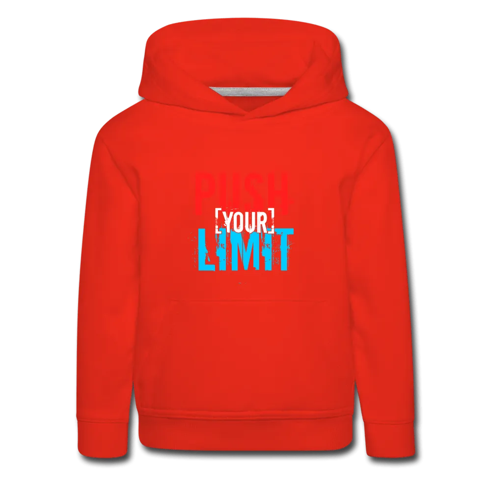 Push Your Limit Kids‘ Premium Hoodie