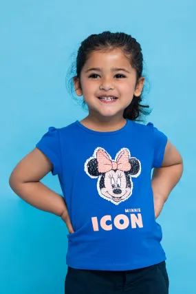 REVERSIBLE FLIP-SEQUIN MINI MOUSE T-SHIRT