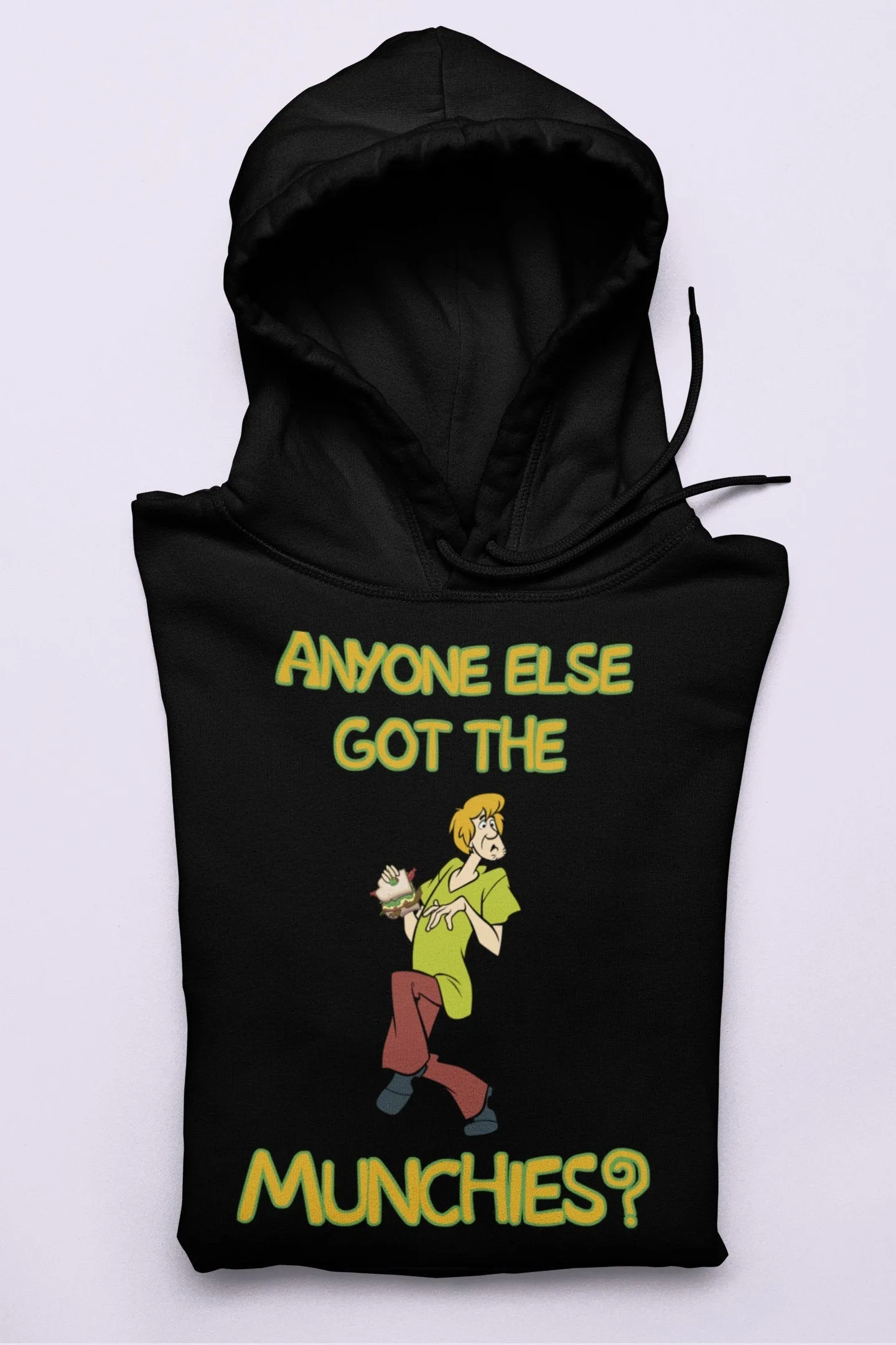 Shaggy Munchies Hoodies.  Scooby doo