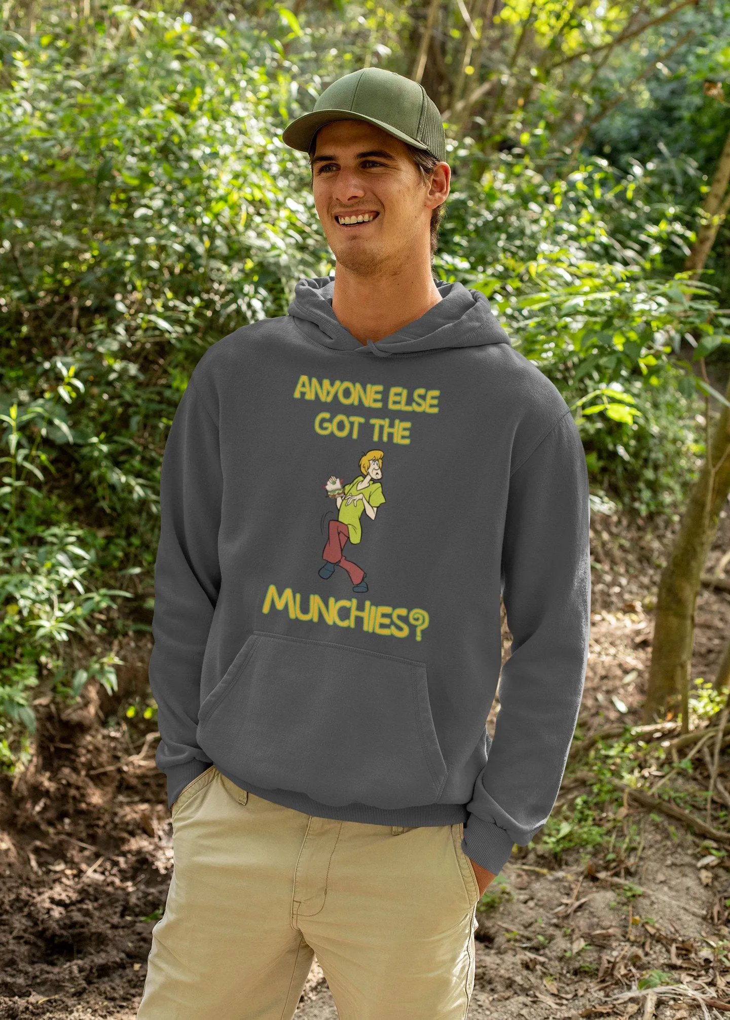 Shaggy Munchies Hoodies.  Scooby doo