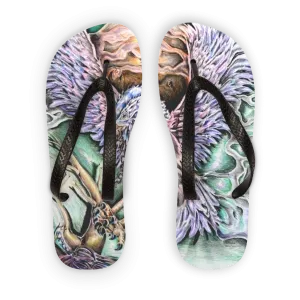 The Hawk Adult Flip Flops