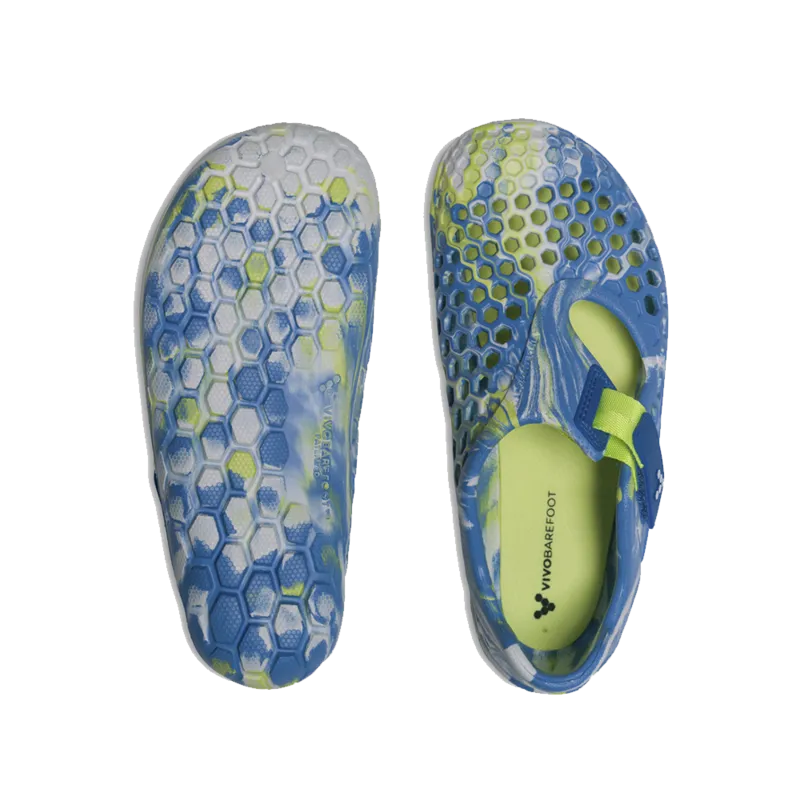 Vivobarefoot Ultra Bloom Kids - Blue Aqua