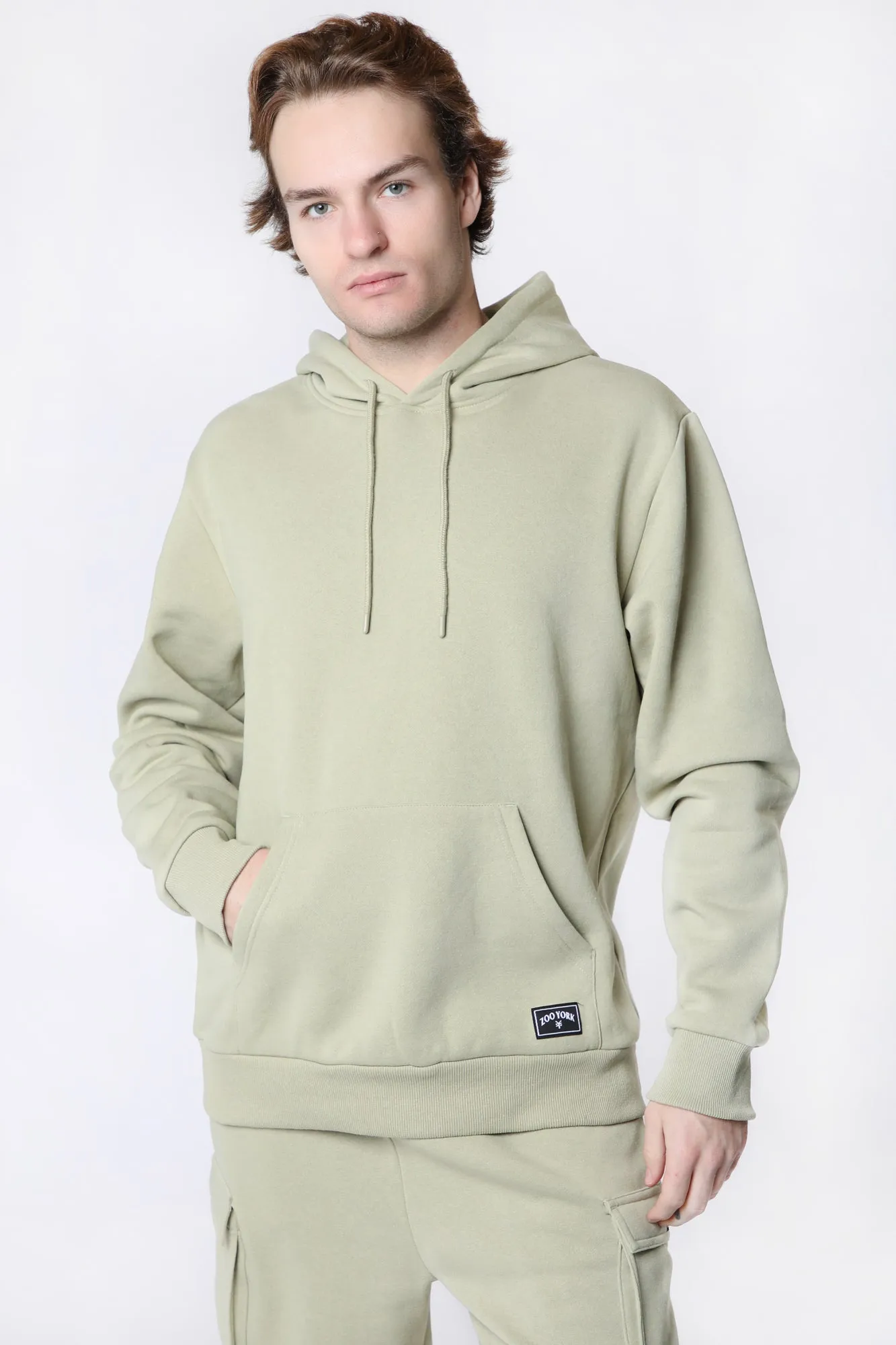 Zoo York Mens Solid Colour Hoodie