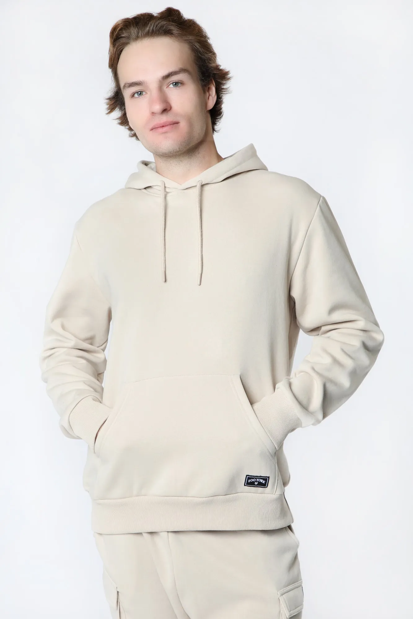 Zoo York Mens Solid Colour Hoodie