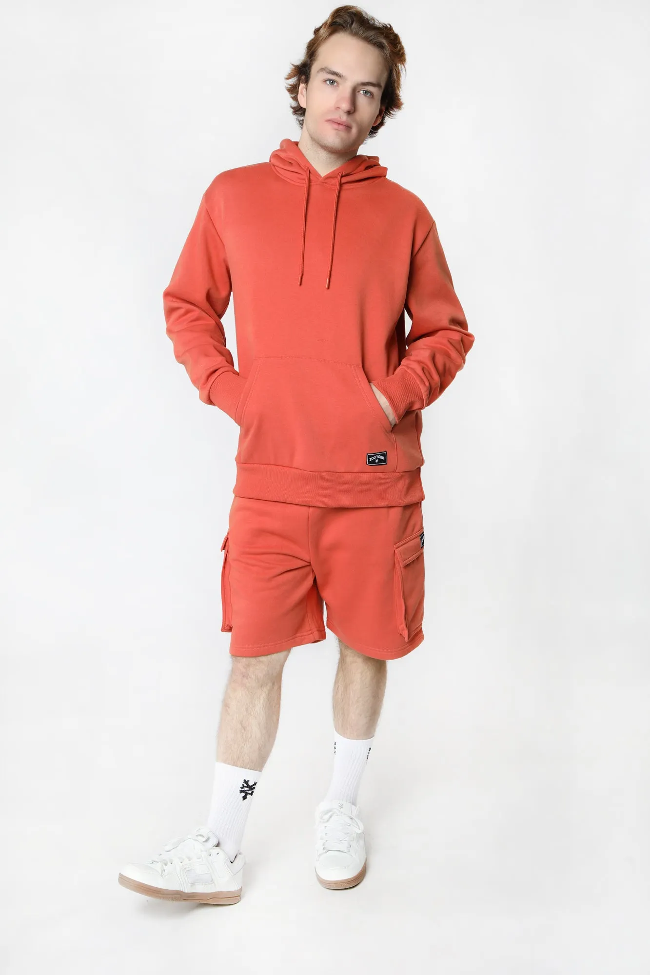 Zoo York Mens Solid Colour Hoodie